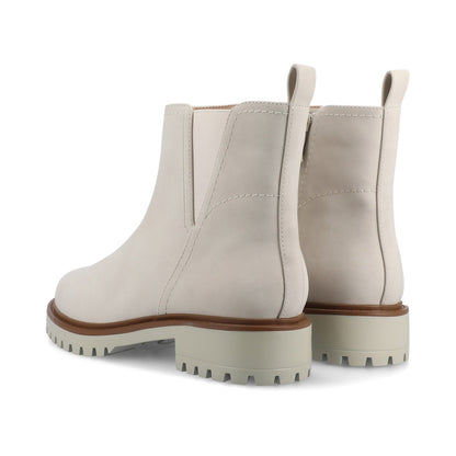 Journee JUNNAH CHELSEA BOOTS - Bone