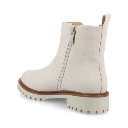 Journee JUNNAH CHELSEA BOOTS - Bone