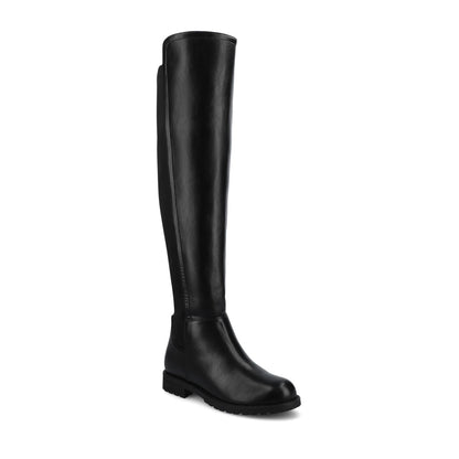 Journee MORRIGAN STRETCH OVER-THE-KNEE BOOTS - Black