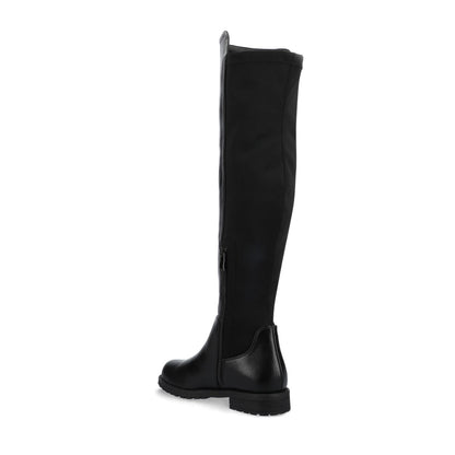 Journee MORRIGAN STRETCH OVER-THE-KNEE BOOTS - Black