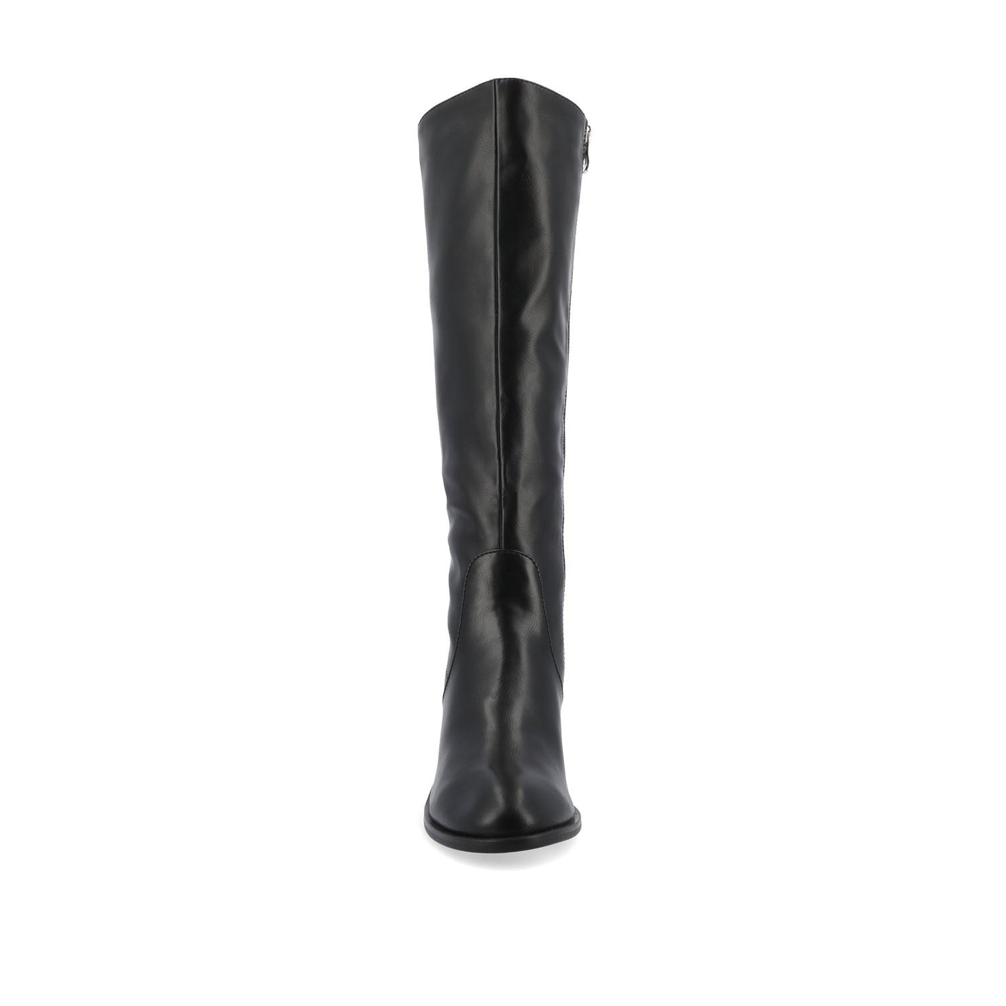 Journee ROMILLY KNEE HIGH BOOTS IN VEGAN LEATHER - Black