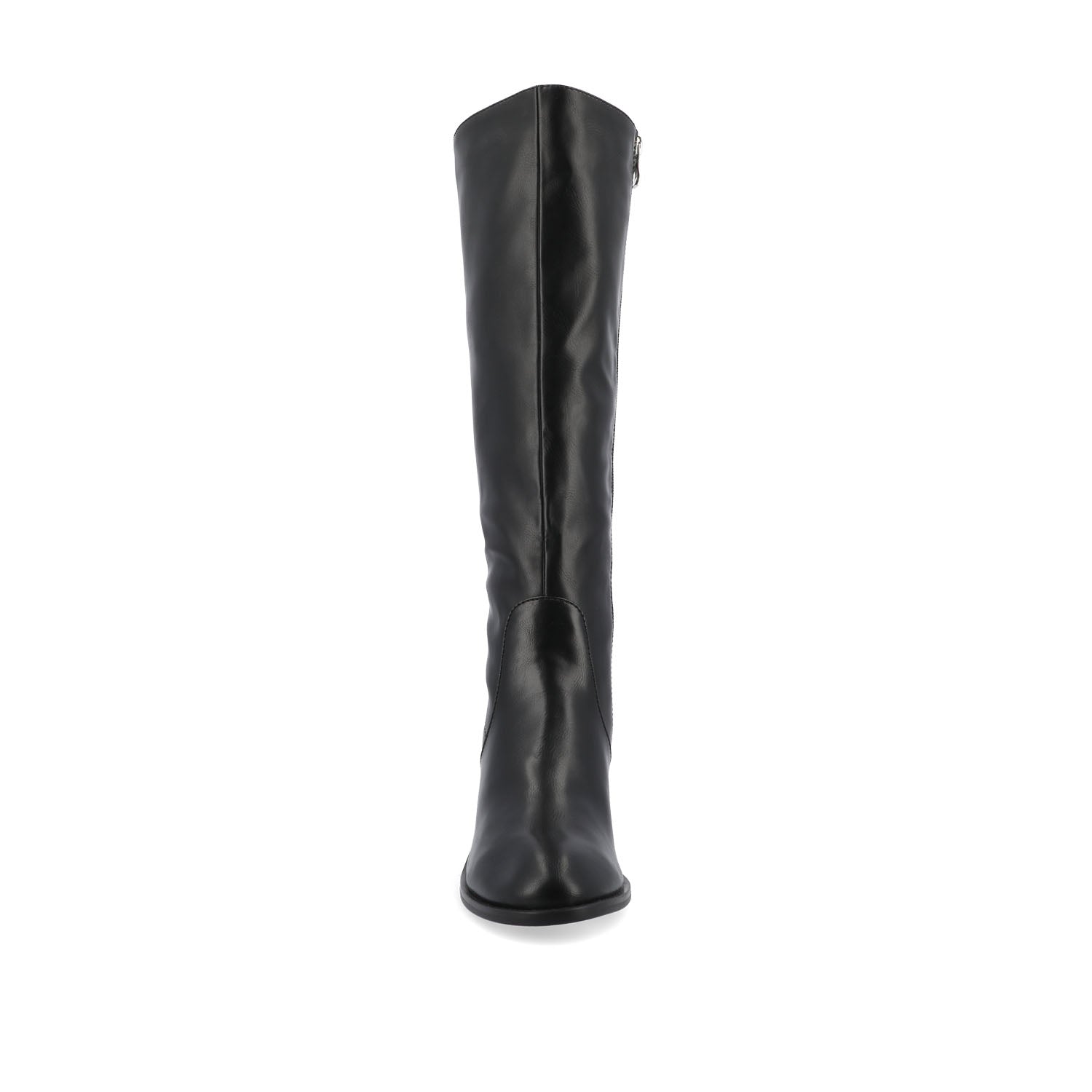Journee ROMILLY KNEE HIGH BOOTS IN VEGAN LEATHER - Black