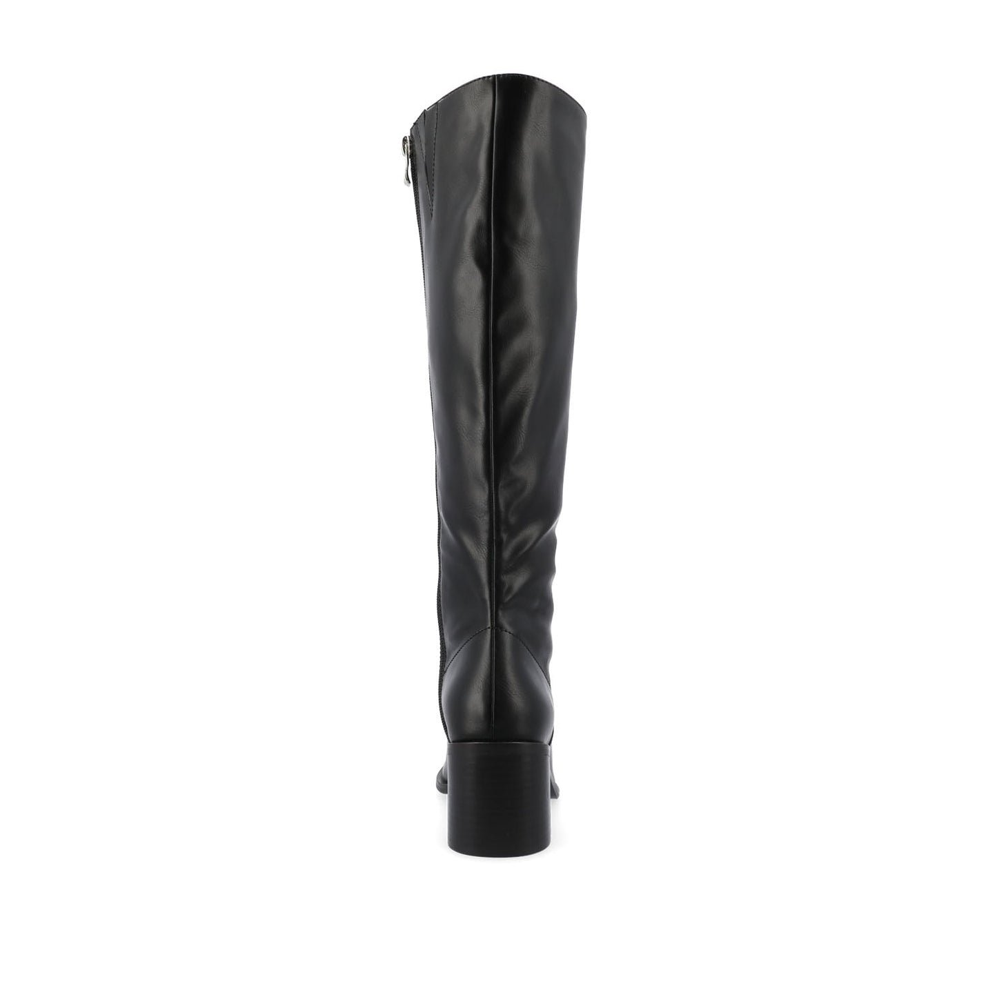 Journee ROMILLY KNEE HIGH BOOTS IN VEGAN LEATHER - Black
