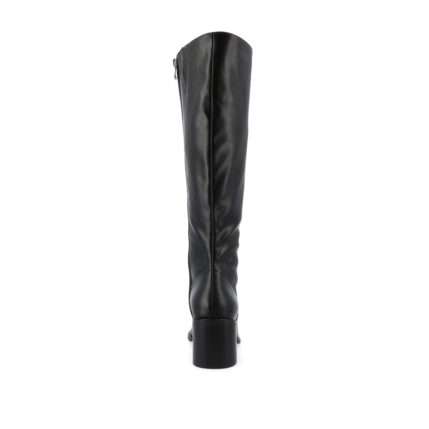 Journee ROMILLY KNEE HIGH BOOTS IN VEGAN LEATHER - Black