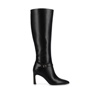 ELARA KNEE HIGH DRESS BOOTS-Black,6,Regular