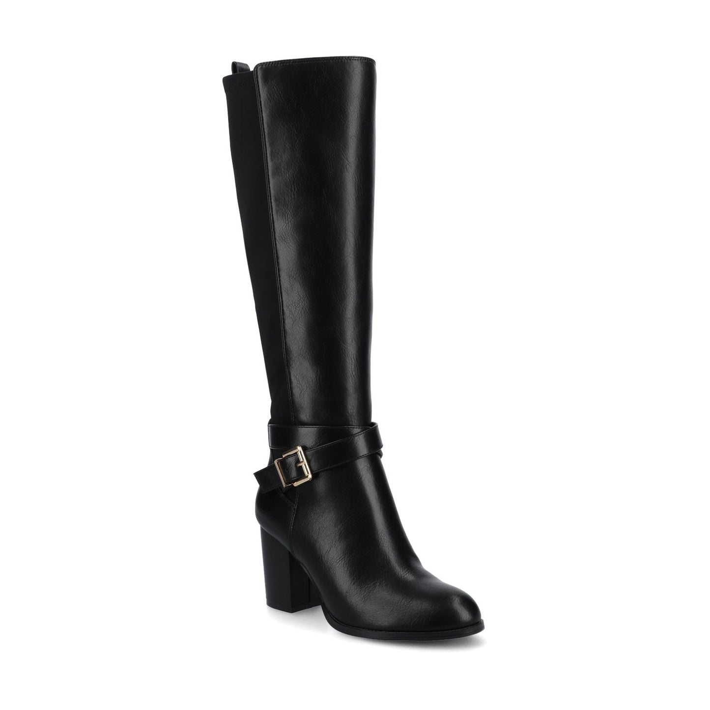Journee AVALONN KNEE HIGH DRESS BOOTS - Black