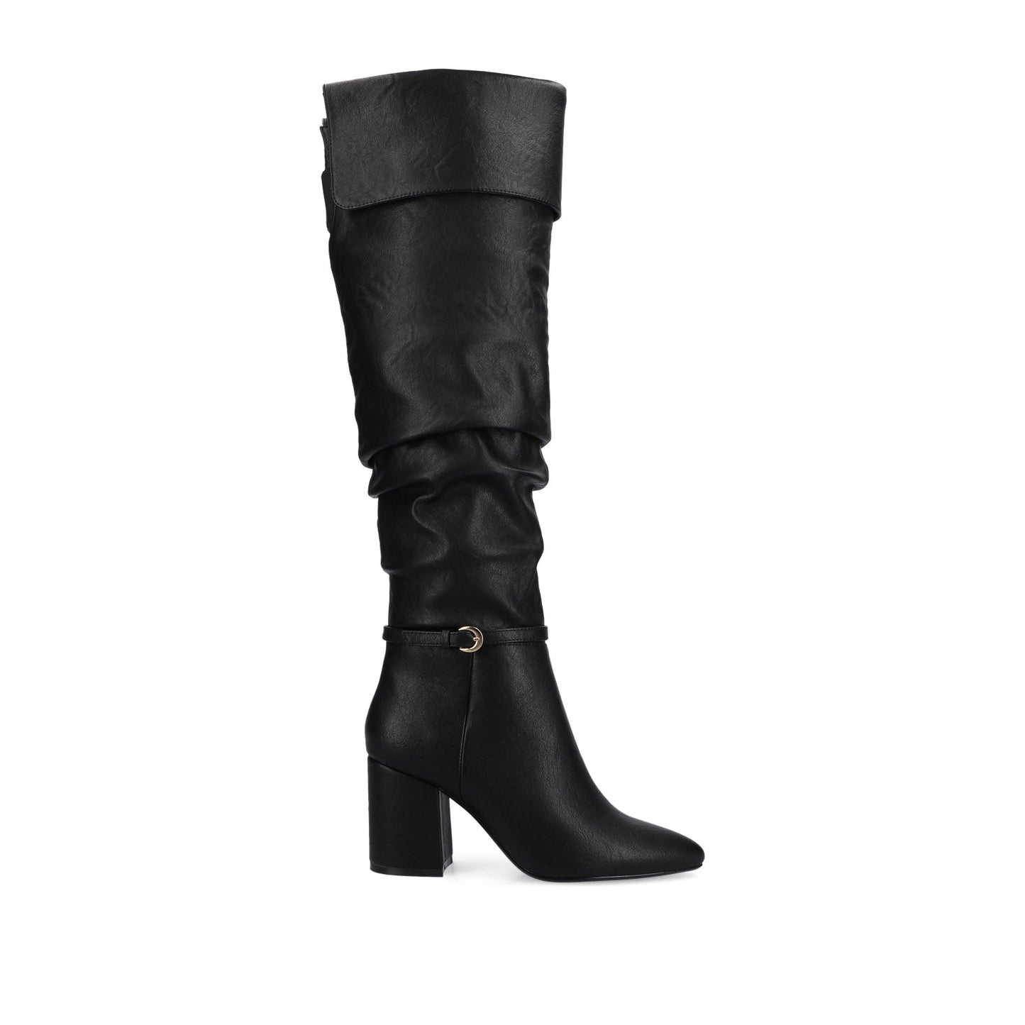 Journee FLORETTA OVER THE KNEE BOOTS - Black