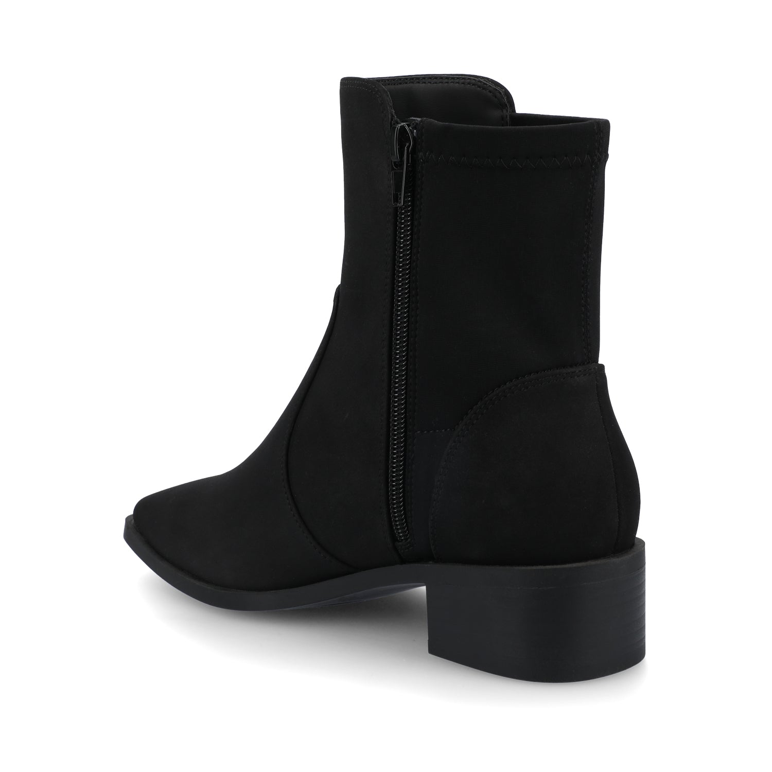 Journee RENNA CHELSEA BOOTS - Black Suede