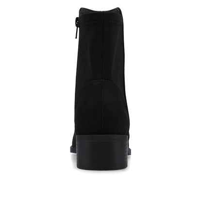 Journee RENNA CHELSEA BOOTS - Black Suede