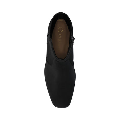 Journee RENNA CHELSEA BOOTS - Black Suede