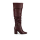 FLORETTA OVER THE KNEE BOOTS-Oxblood