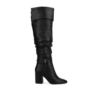 FLORETTA OVER THE KNEE BOOTS-Black,6