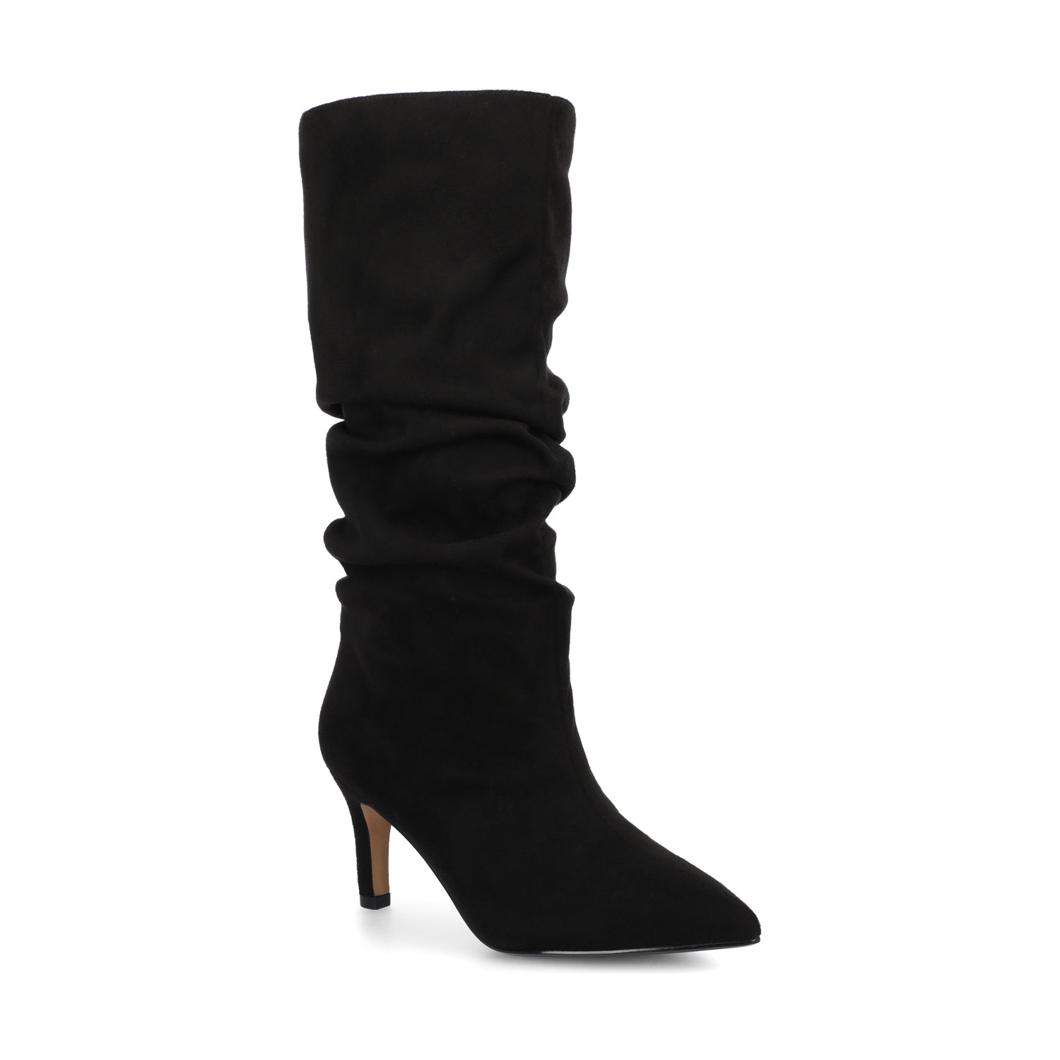 Journee SONNET SLOUCHY BOOTS - Black