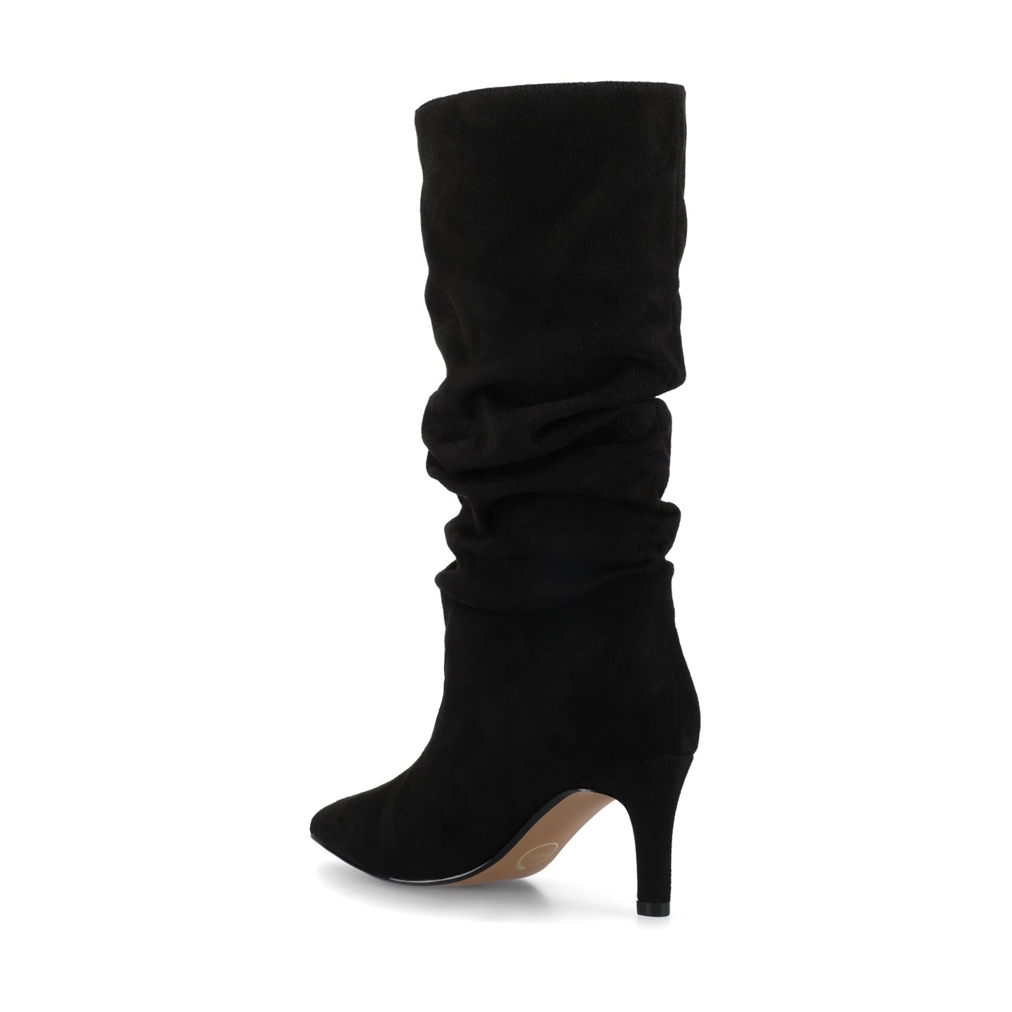 Journee SONNET SLOUCHY BOOTS - Black