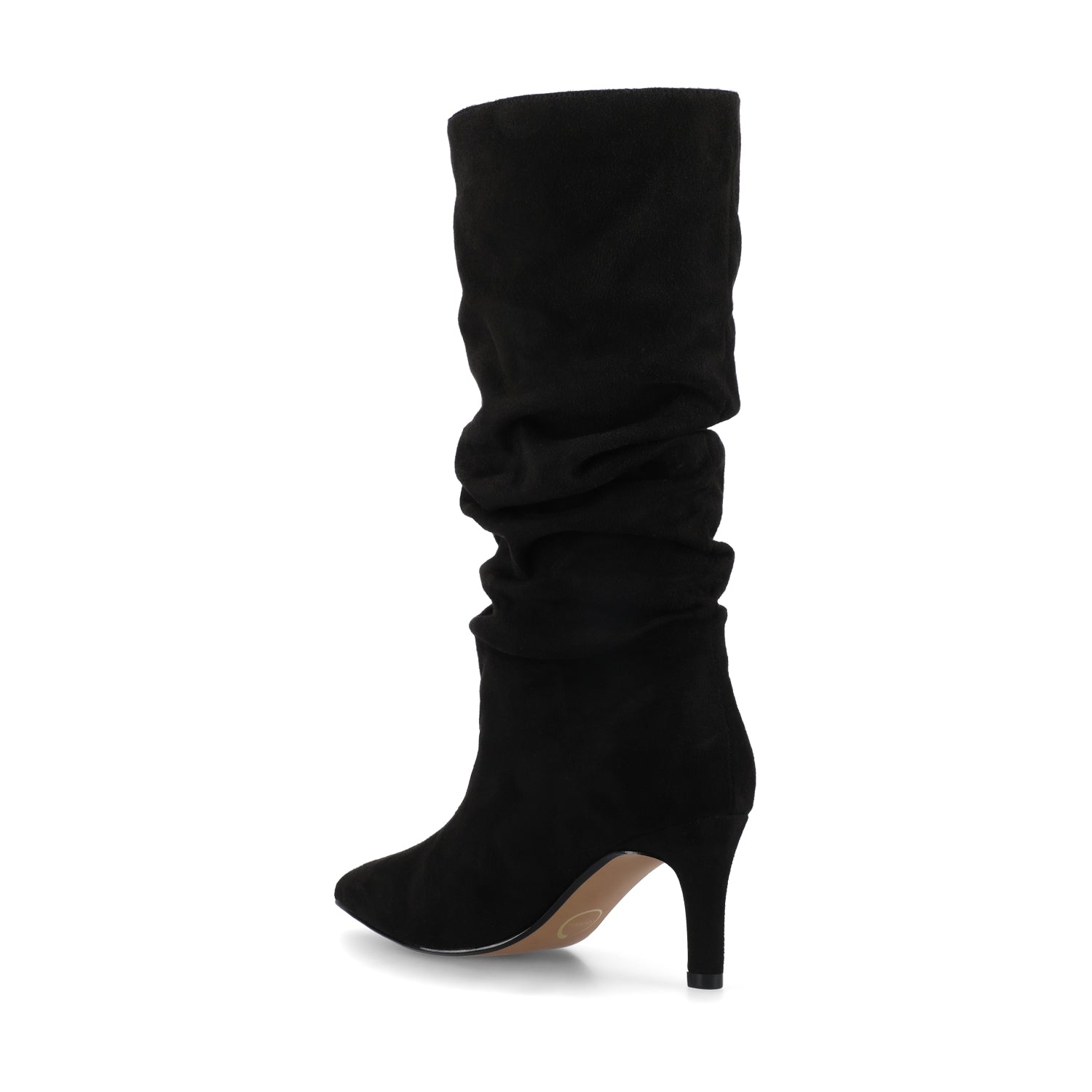 Journee SONNET SLOUCHY BOOTS - Black