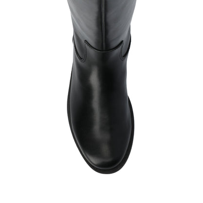 Journee GEMA KNEE HIGH RIDING BOOTS - Black