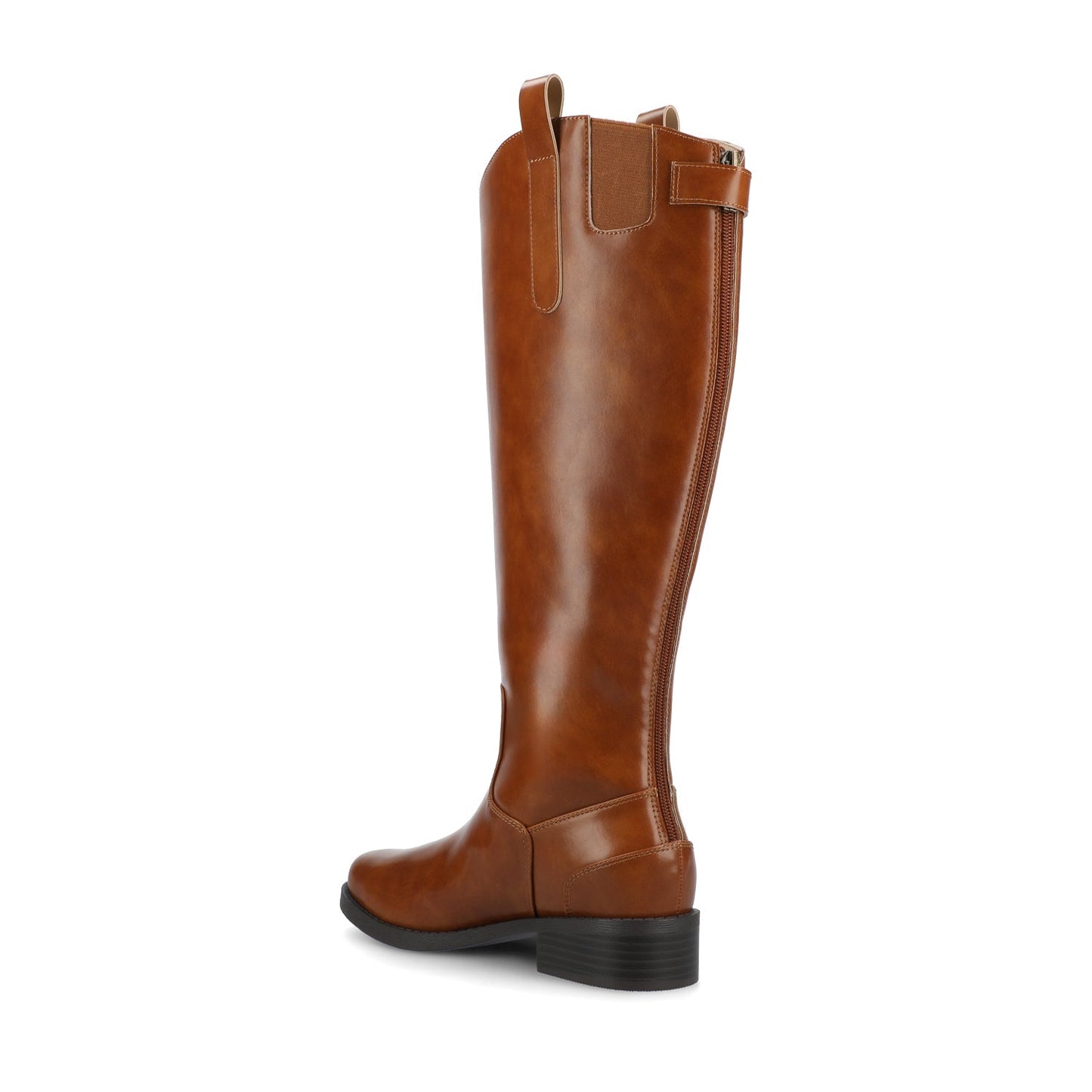 Journee GEMA KNEE HIGH RIDING BOOTS - Cognac