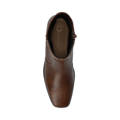 Journee RENNA CHELSEA BOOTS - Chocolate