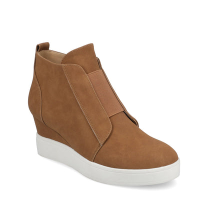 Journee Clara Wedge Sneaker | Women's Wedged Shoes