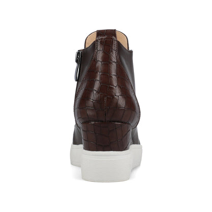 Journee Clara Wedge Sneaker | Women's Wedged Shoes