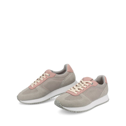 Journee FLOW CASUAL LACE UP SNEAKERS - Light Grey