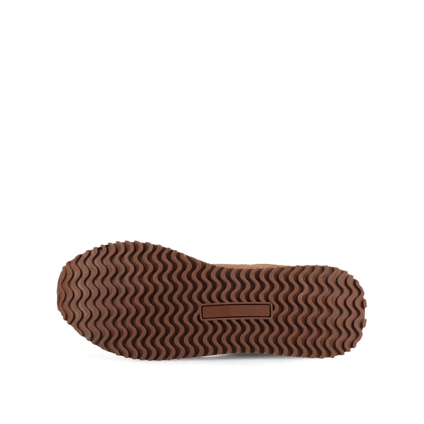 Journee FLOW CASUAL LACE UP SNEAKERS - Cognac