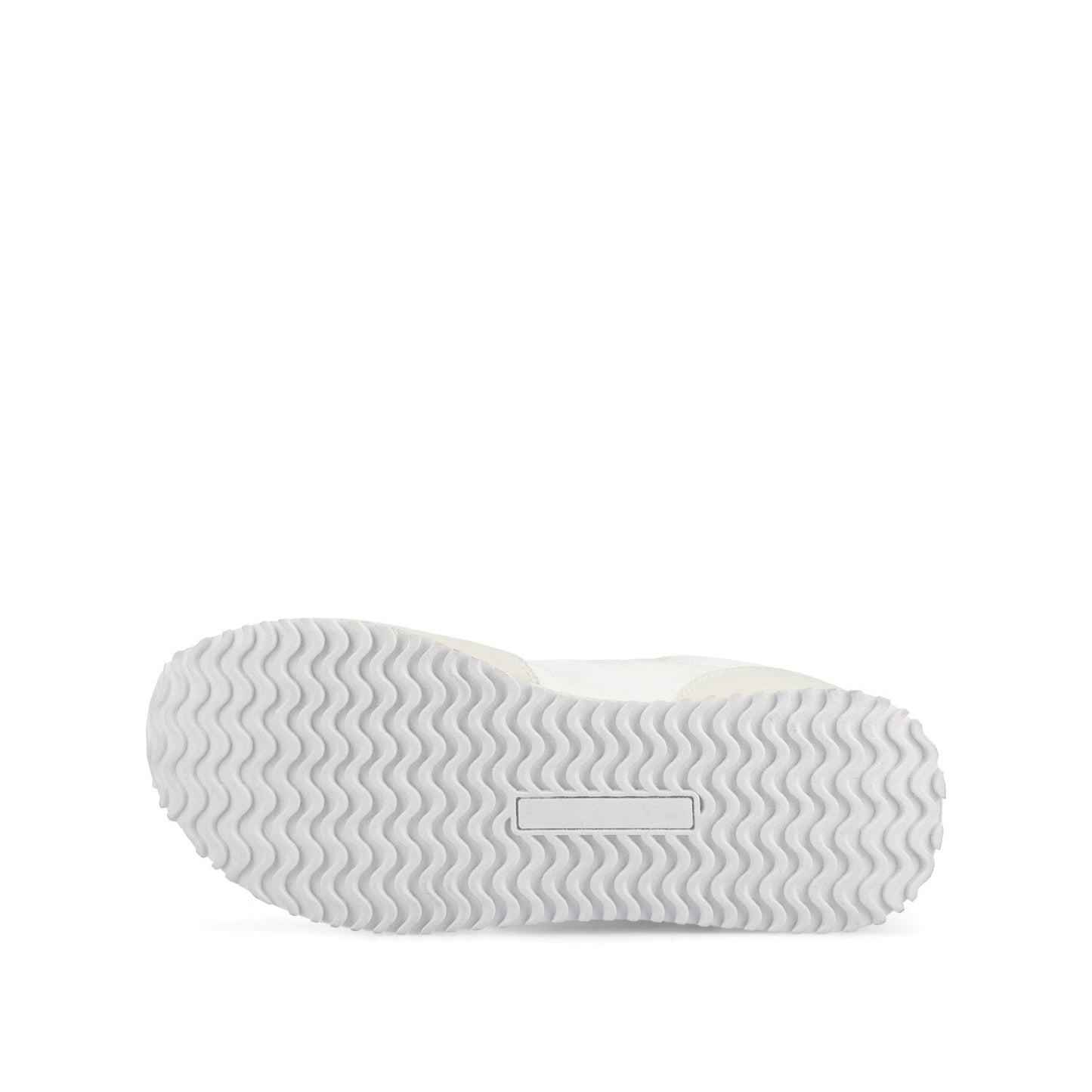 Journee FLOW CASUAL LACE UP SNEAKERS - White