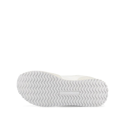 Journee FLOW CASUAL LACE UP SNEAKERS - White