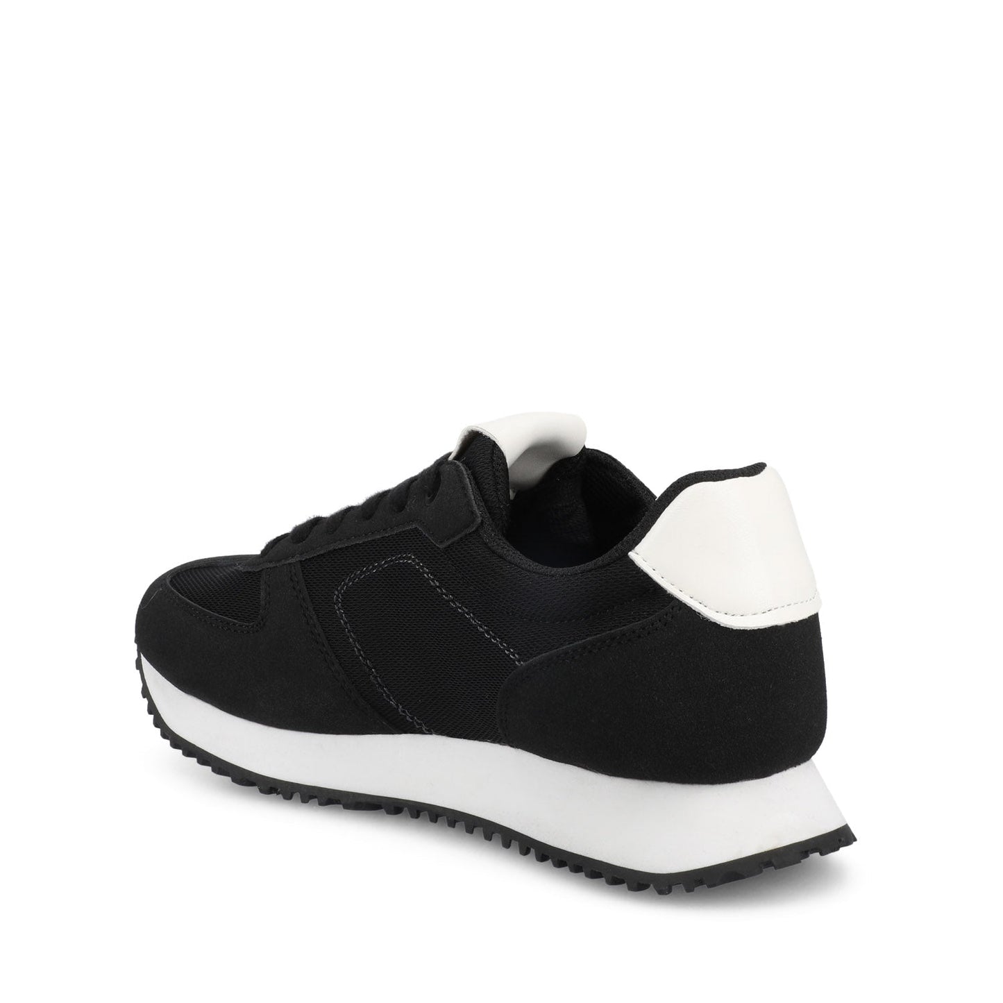 Journee FLOW CASUAL LACE UP SNEAKERS - Black