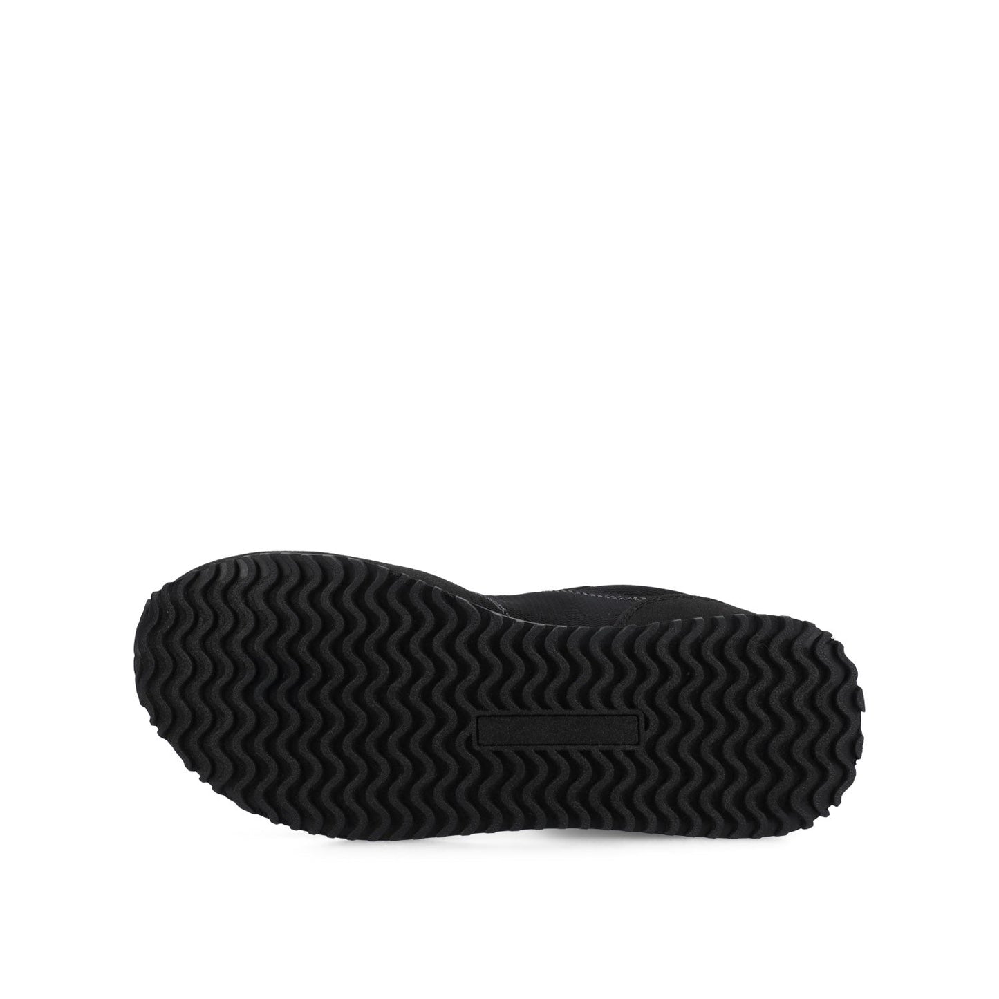 Journee FLOW CASUAL LACE UP SNEAKERS - Black