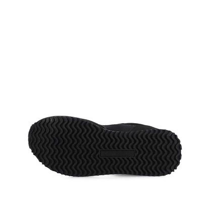 Journee FLOW CASUAL LACE UP SNEAKERS - Black