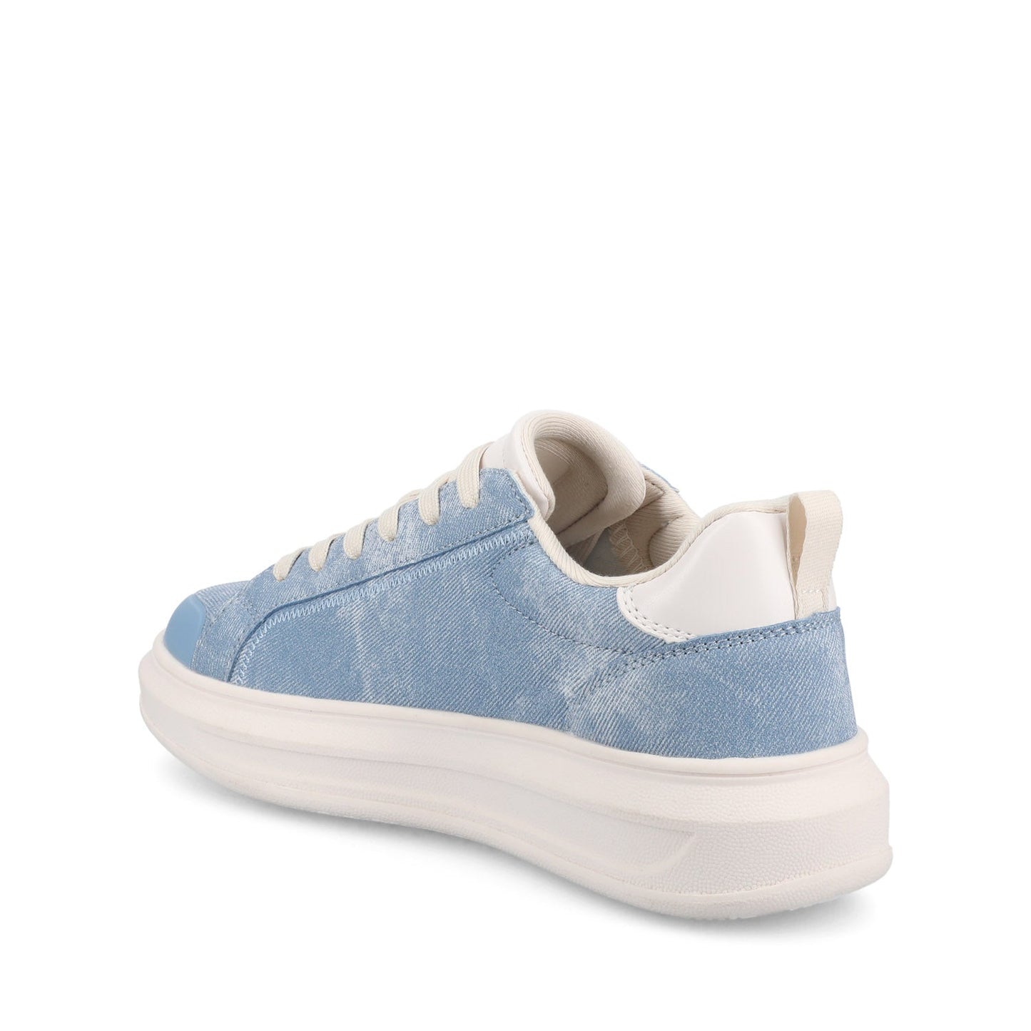 Journee MEEYA CASUAL LACE UP SNEAKERS - Denim