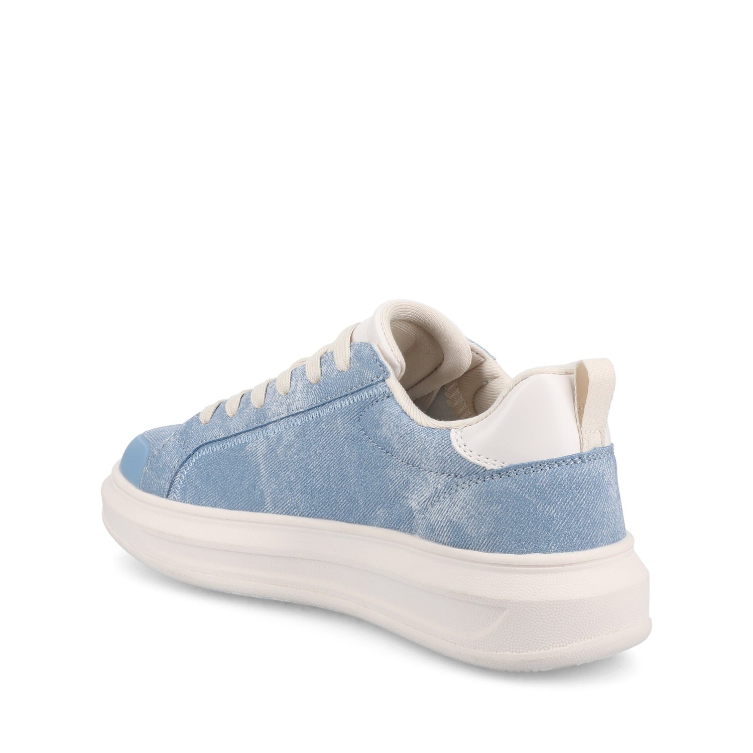 Journee MEEYA CASUAL LACE UP SNEAKERS - Denim