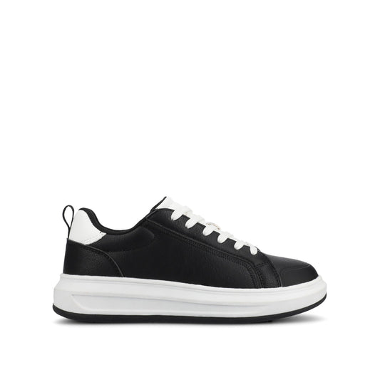 Journee MEEYA CASUAL LACE UP SNEAKERS - Black
