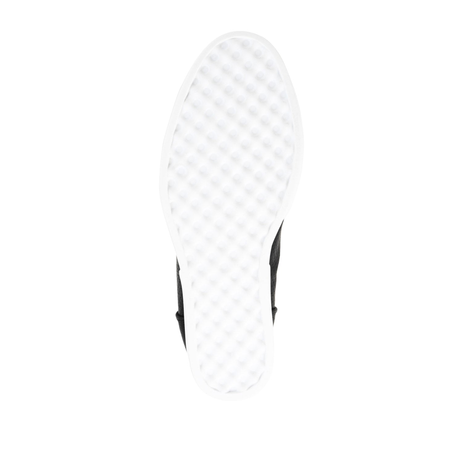 Journee CLARA WEDGE SNEAKERS IN VEGAN LEATHER - Black PU