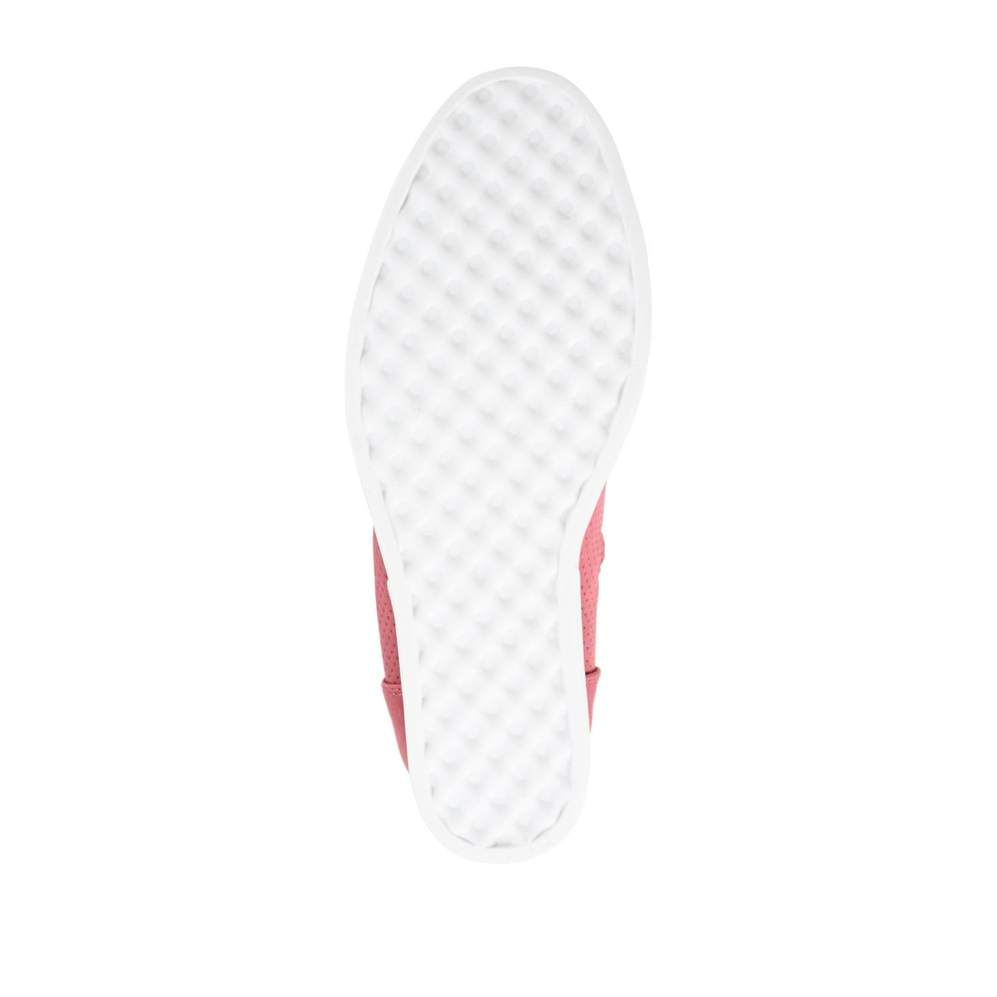 Journee CLARA WEDGE SNEAKERS IN VEGAN LEATHER - Pink PU
