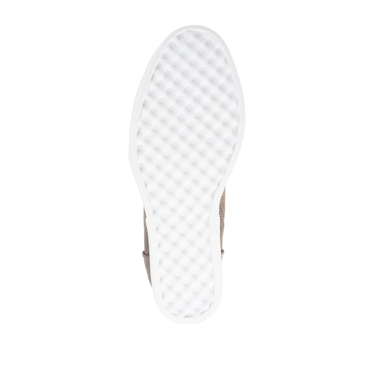 Journee CLARA WEDGE SNEAKERS IN VEGAN LEATHER - Taupe PU