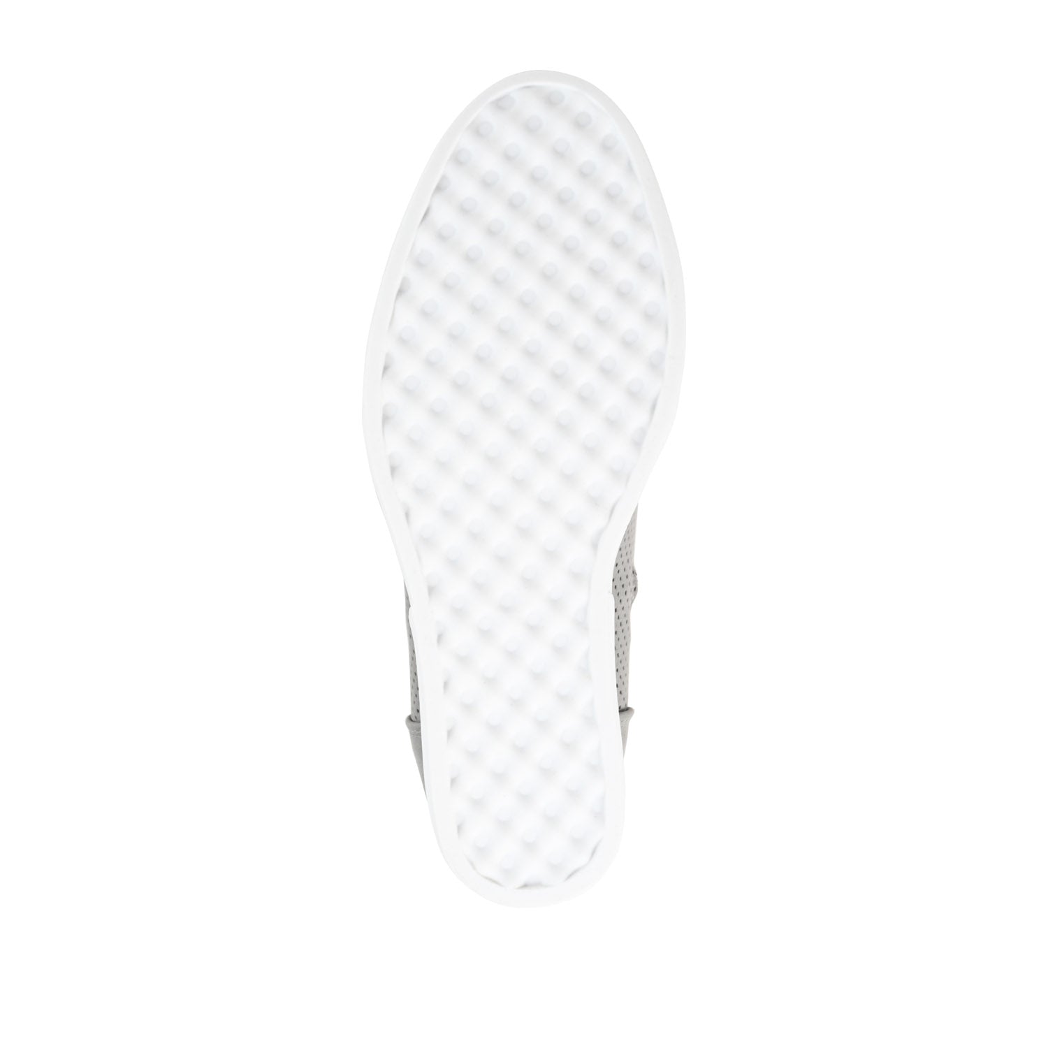 Journee CLARA WEDGE SNEAKERS IN VEGAN LEATHER - Grey PU