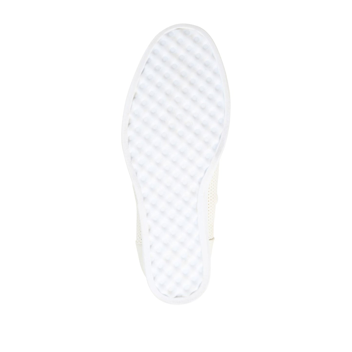 Journee CLARA WEDGE SNEAKERS IN VEGAN LEATHER - Bone PU
