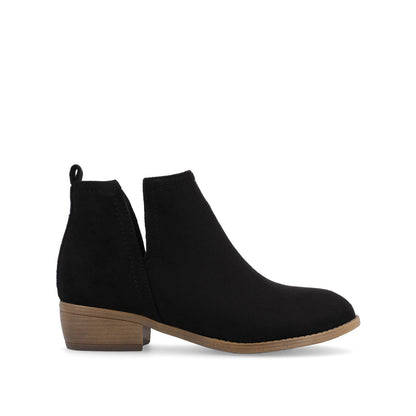 Journee RIMI BLOCK HEELED BOOTIES IN WIDE - Black