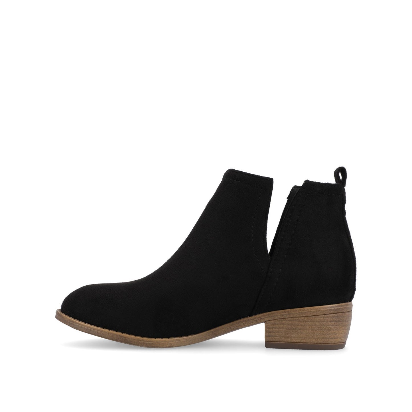 Journee RIMI BLOCK HEELED BOOTIES IN WIDE - Black