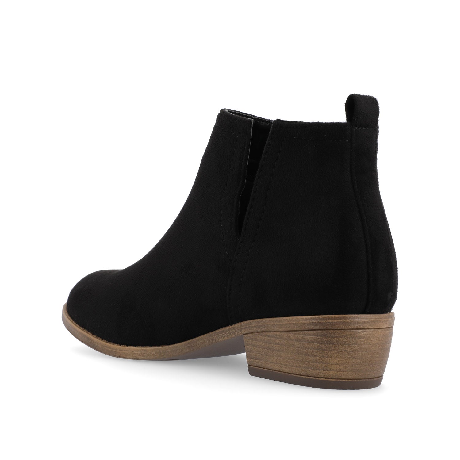 Journee RIMI BLOCK HEELED BOOTIES IN WIDE - Black