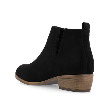 Journee RIMI BLOCK HEELED BOOTIES IN WIDE - Black