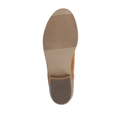 Journee RIMI BLOCK HEELED BOOTIES IN WIDE - Camel