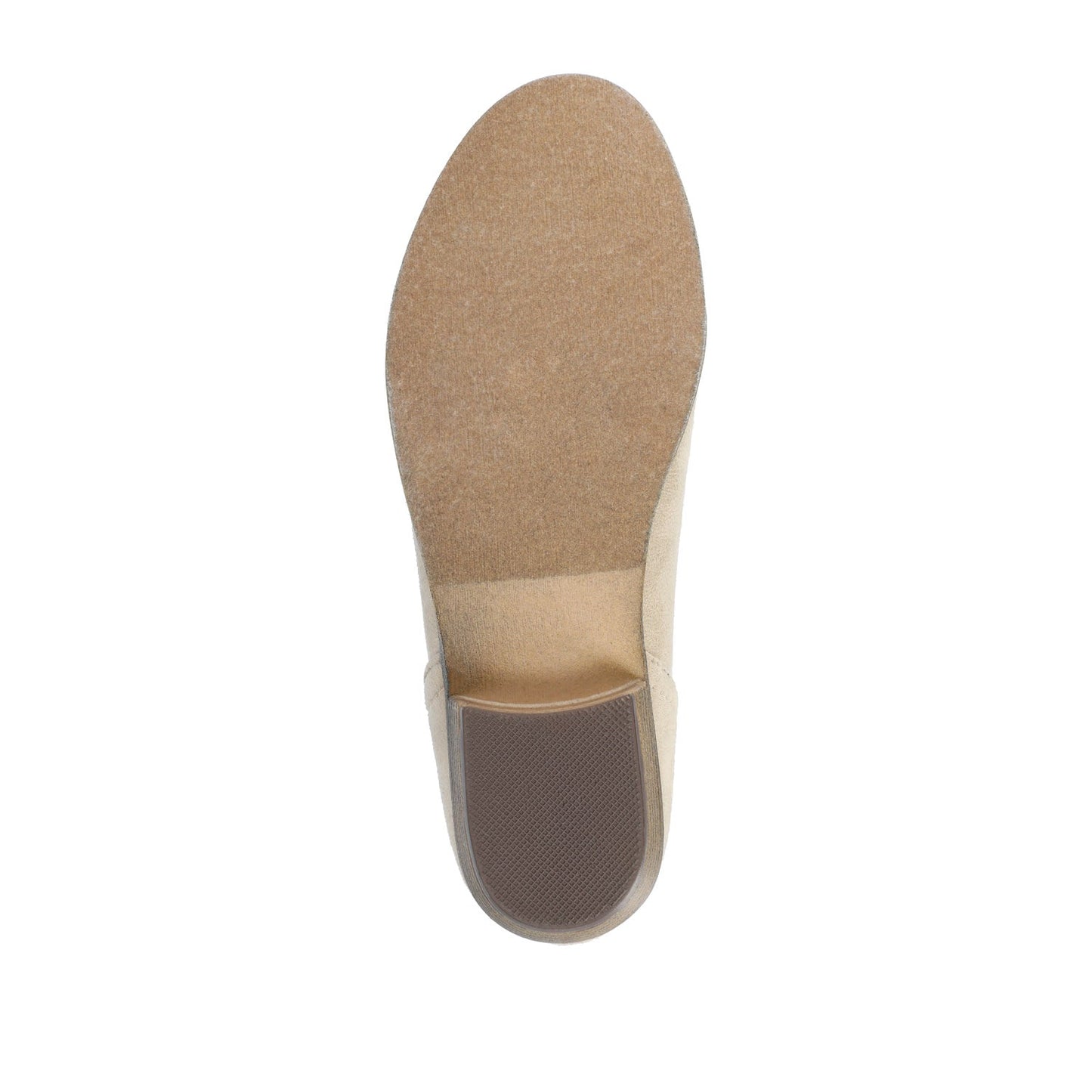 Journee RIMI BLOCK HEELED BOOTIES IN WIDE - Stone