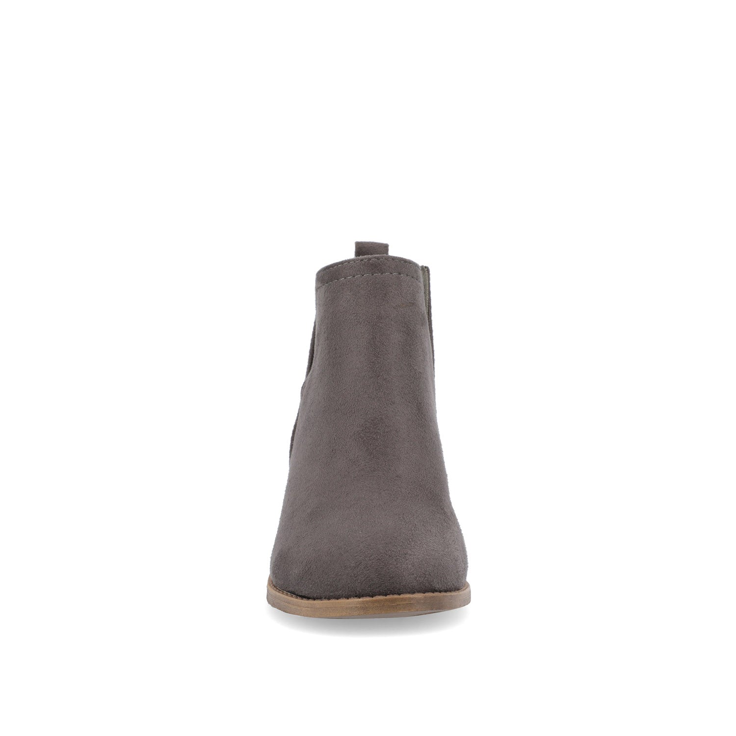 Journee RIMI BLOCK HEELED BOOTIES IN WIDE - Grey