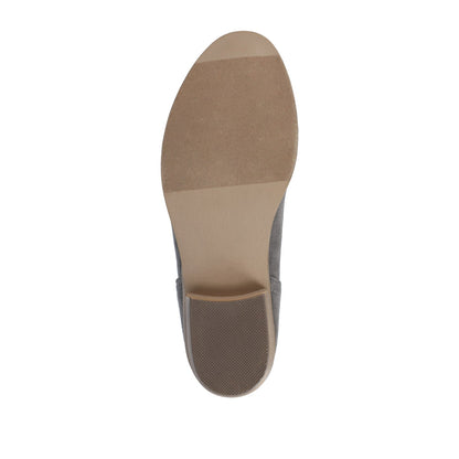 Journee RIMI BLOCK HEELED BOOTIES IN WIDE - Grey