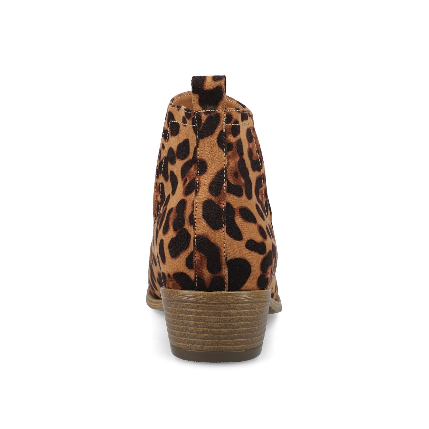 Journee RIMI BLOCK HEELED BOOTIES IN WIDE - Leopard