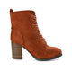 Rust Faux Suede