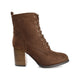 Brown Faux Suede